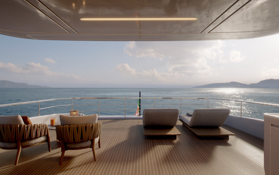 Ferretti Yachts INFYNITO 100 Project фото 1.13
