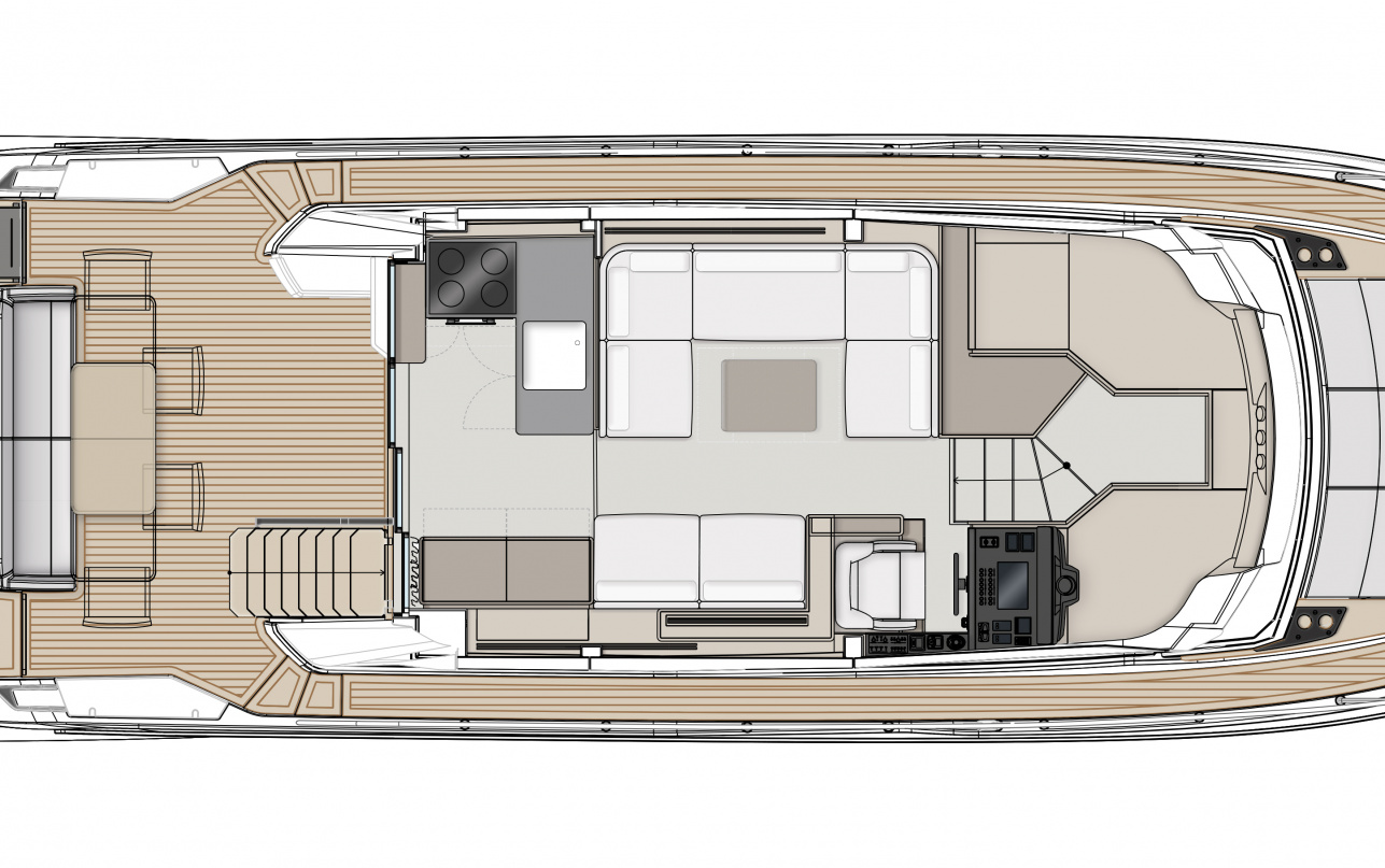 Ferretti Yachts 500 фото 3.4