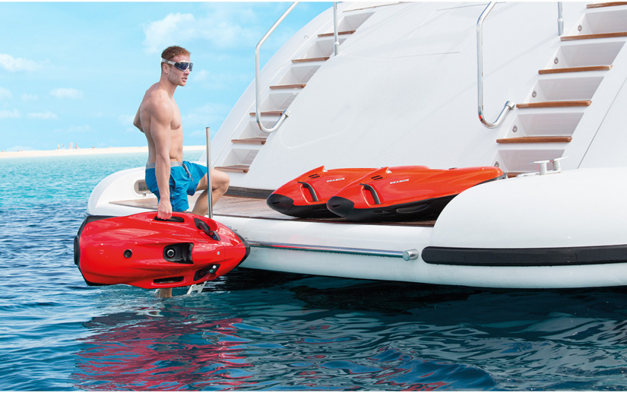 SEABOB F5SR Black Line Orange фото 1.3